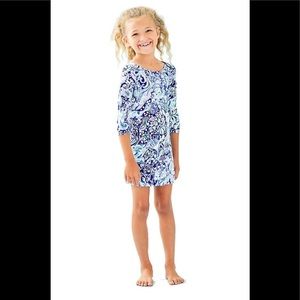 EUC Lilly Pulitzer Mini Sophie Dress, “60 Animals” print, Large (8-10 Girls)